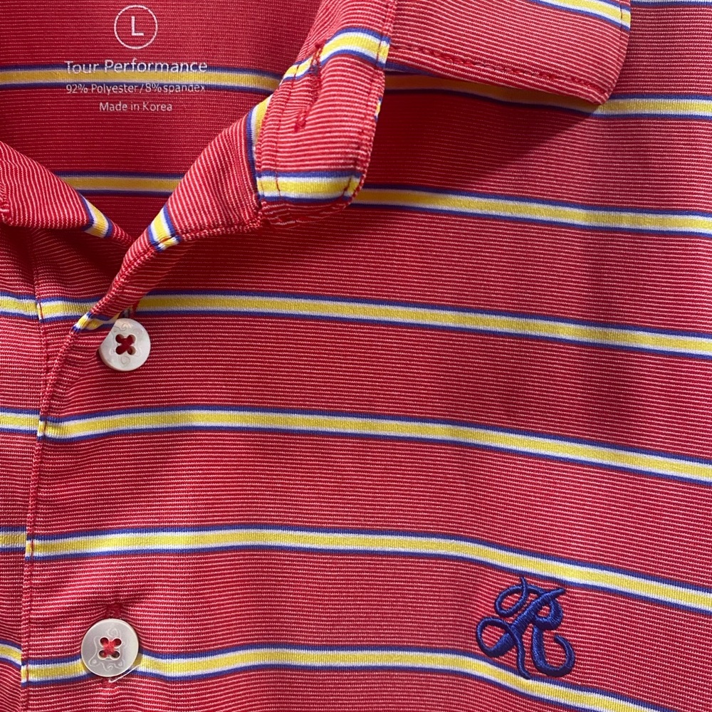 Turtleson Tour Performance Golf Shirt/ Large